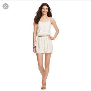 Lace romper